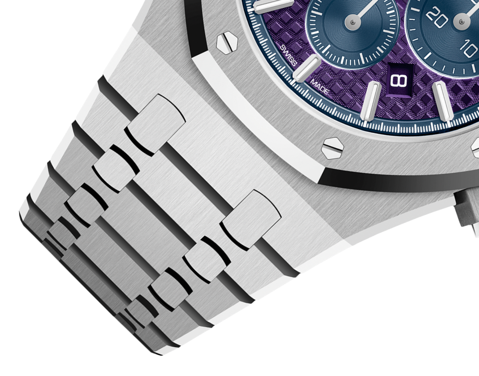 ROYAL OAK Plum purple dial CHRONOGRAPH 41mm