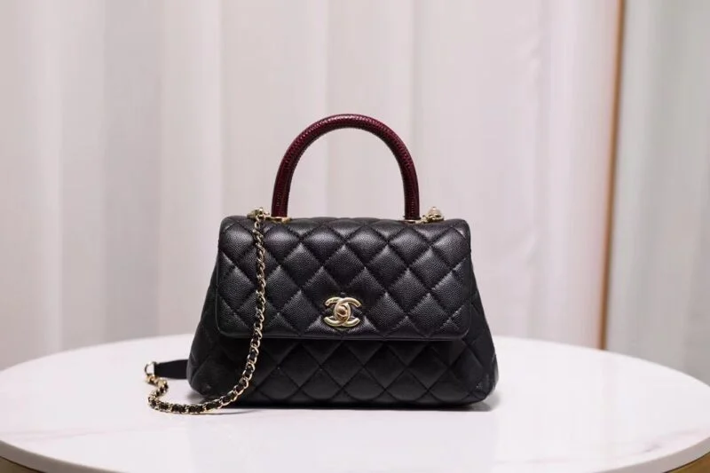 Chanel Coco Handle Red 24*14*10Cm A92990