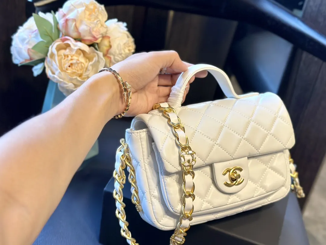 Mini Flap Bag with Top Handle