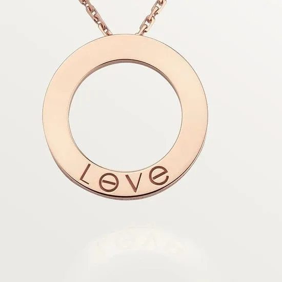 car The London Love Necklace With 3 Diamonds