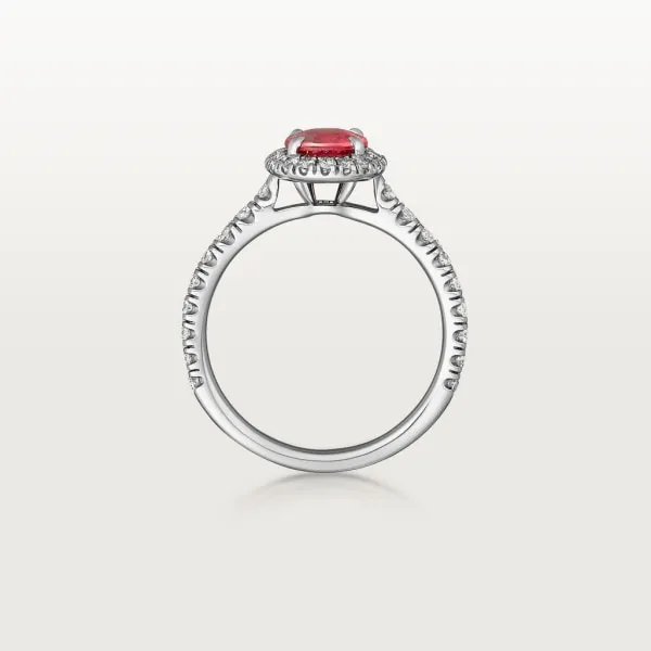 CARTIER DESTINEE SOLITAIRE WITH COLOURED STONE