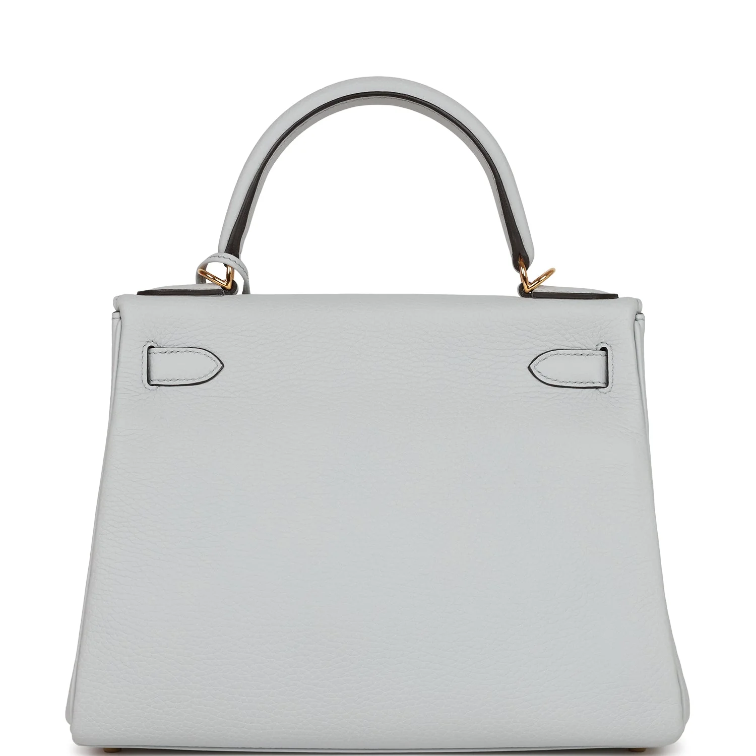 Hermes Kelly Retourne 28 Bleu Pale Clemence Gold Hardware