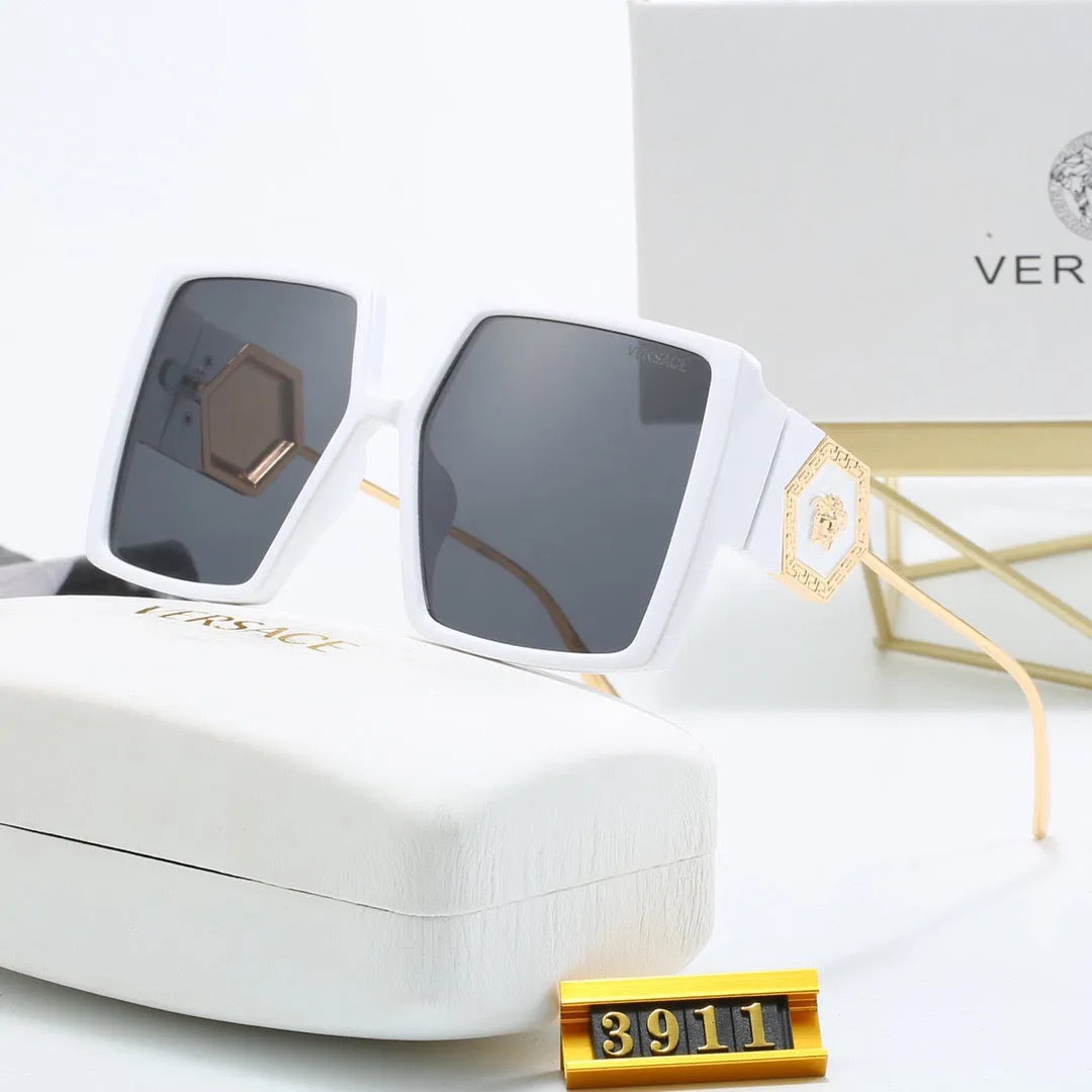 4-color fashionable VE letter sunglasses