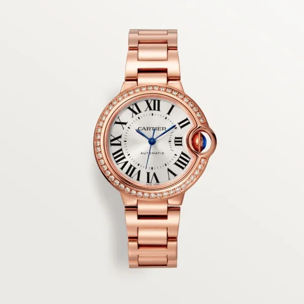 BALLON BLEU Diamond Rose Gold 33mm