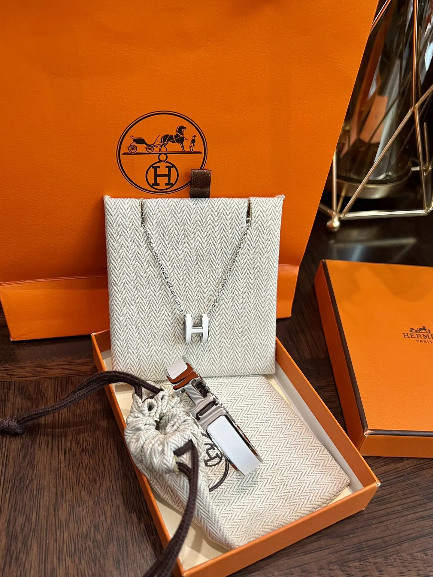 H new arrival bracelet + necklace set