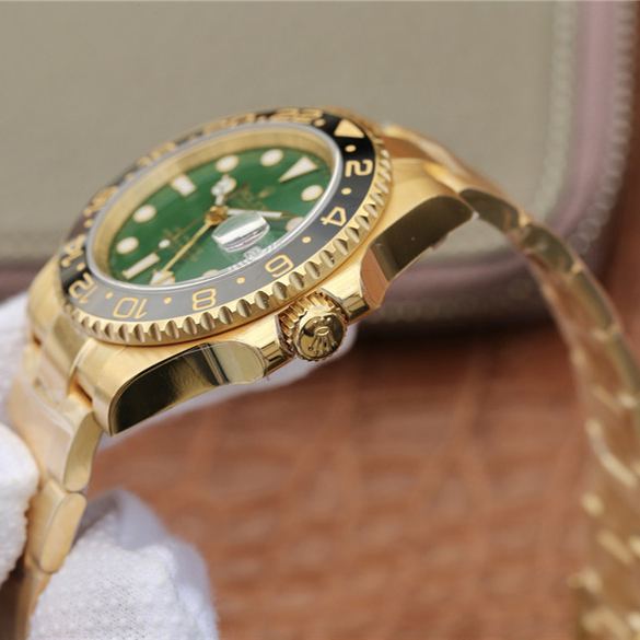 GMT-Master II Gold Green 40mm