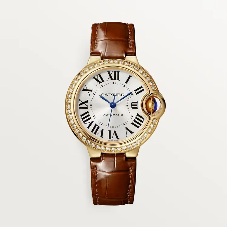 BALLON BLEU Diamond Yellow Gold 33mm