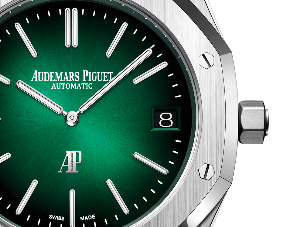 ROYAL OAK “JUMBO” Smoked Green Dial 39mm