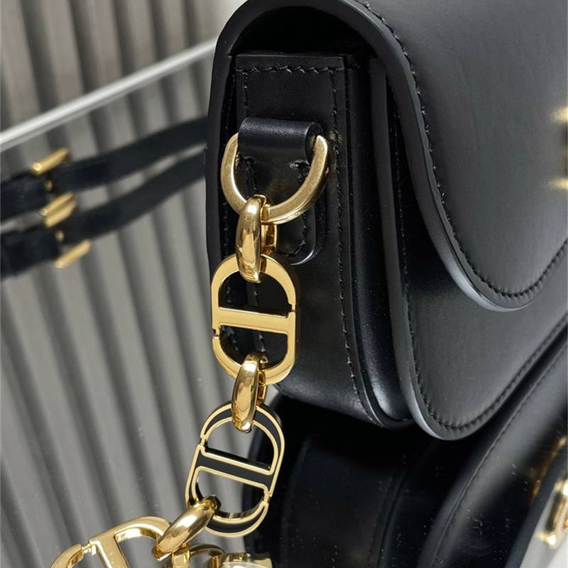 Dior 30 Montaigne Avenue Bag Black Box Calfskin