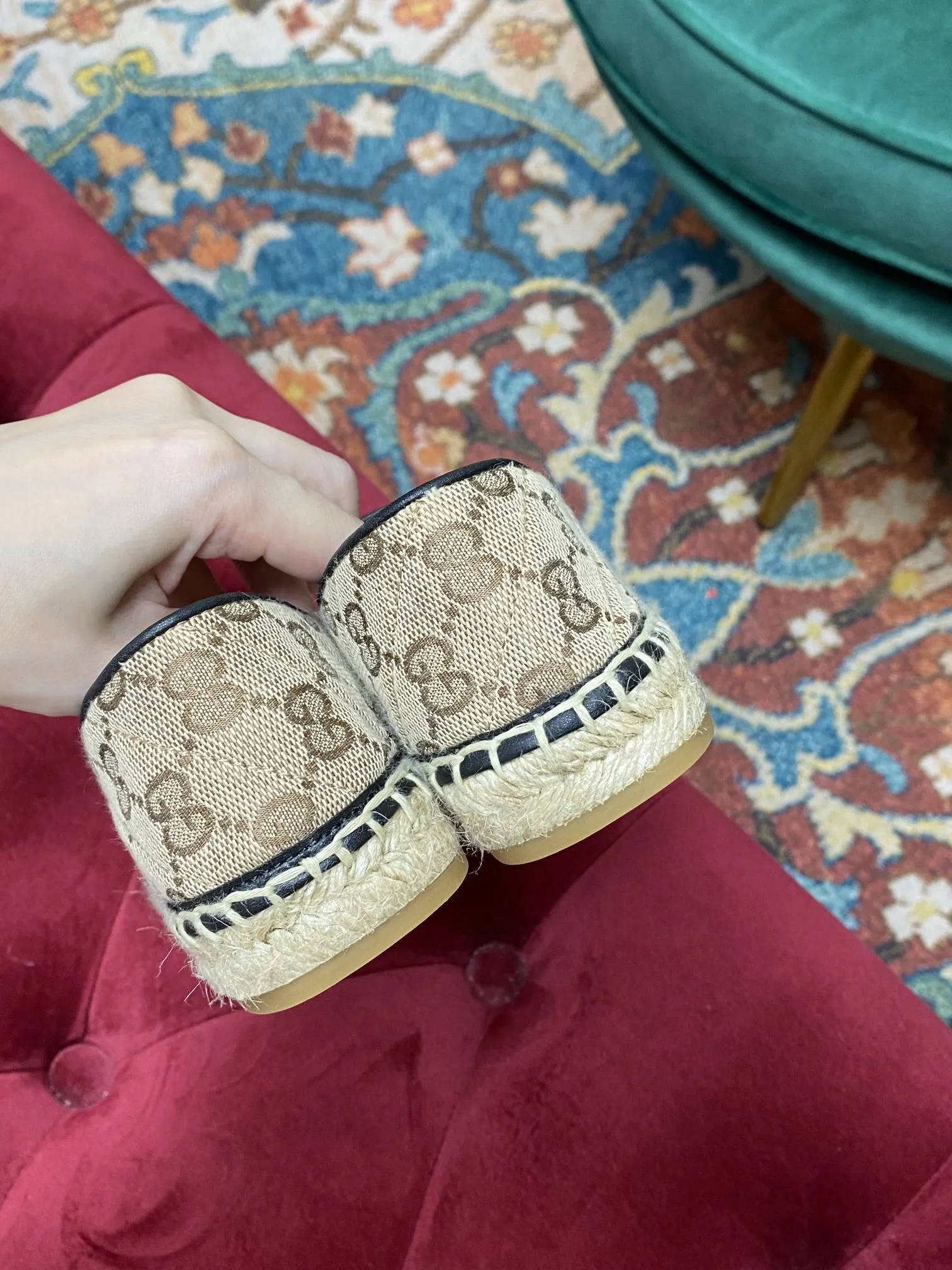 GG new arrival women shoes 02 heels 2 cm