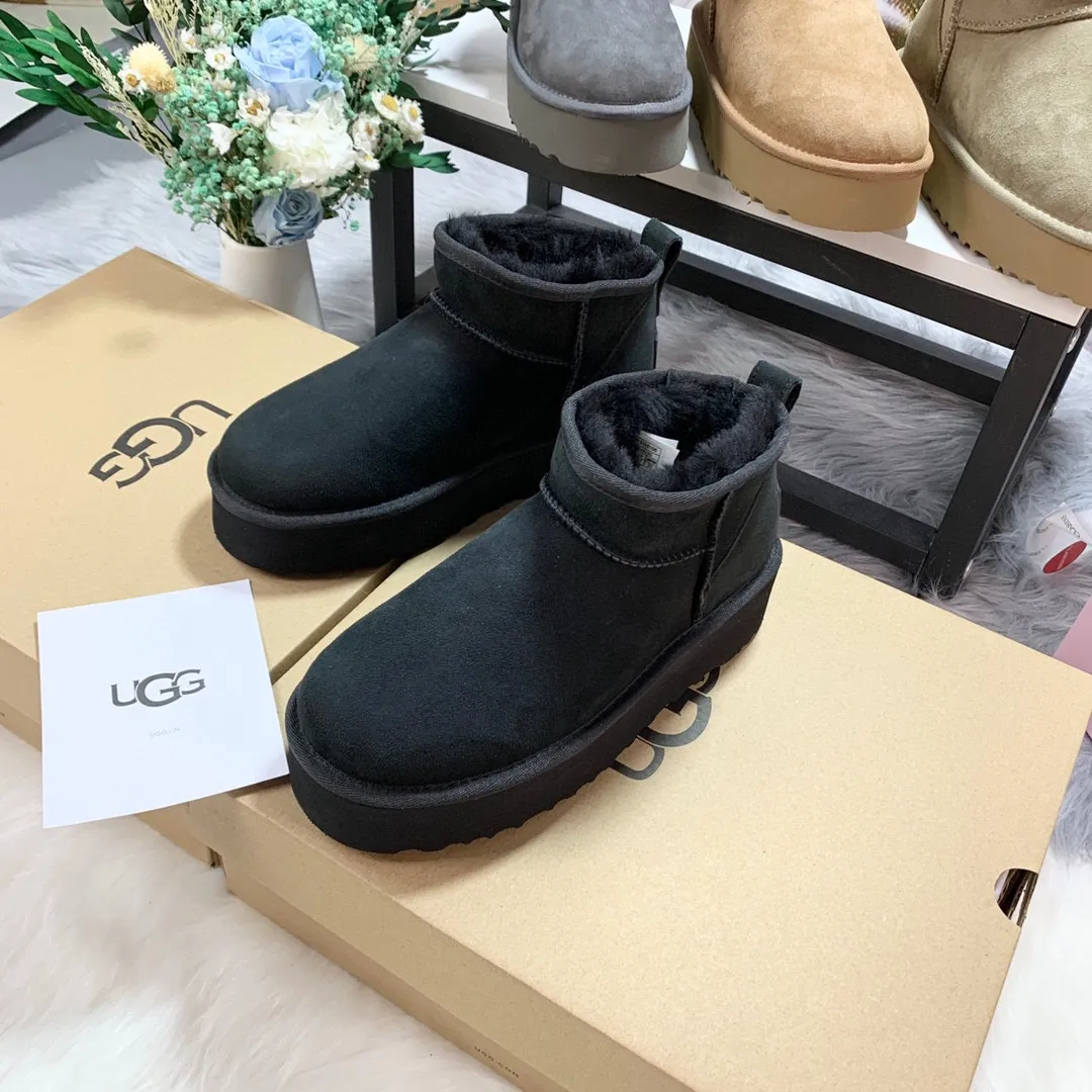 UG women boots new styles heels 4 cm