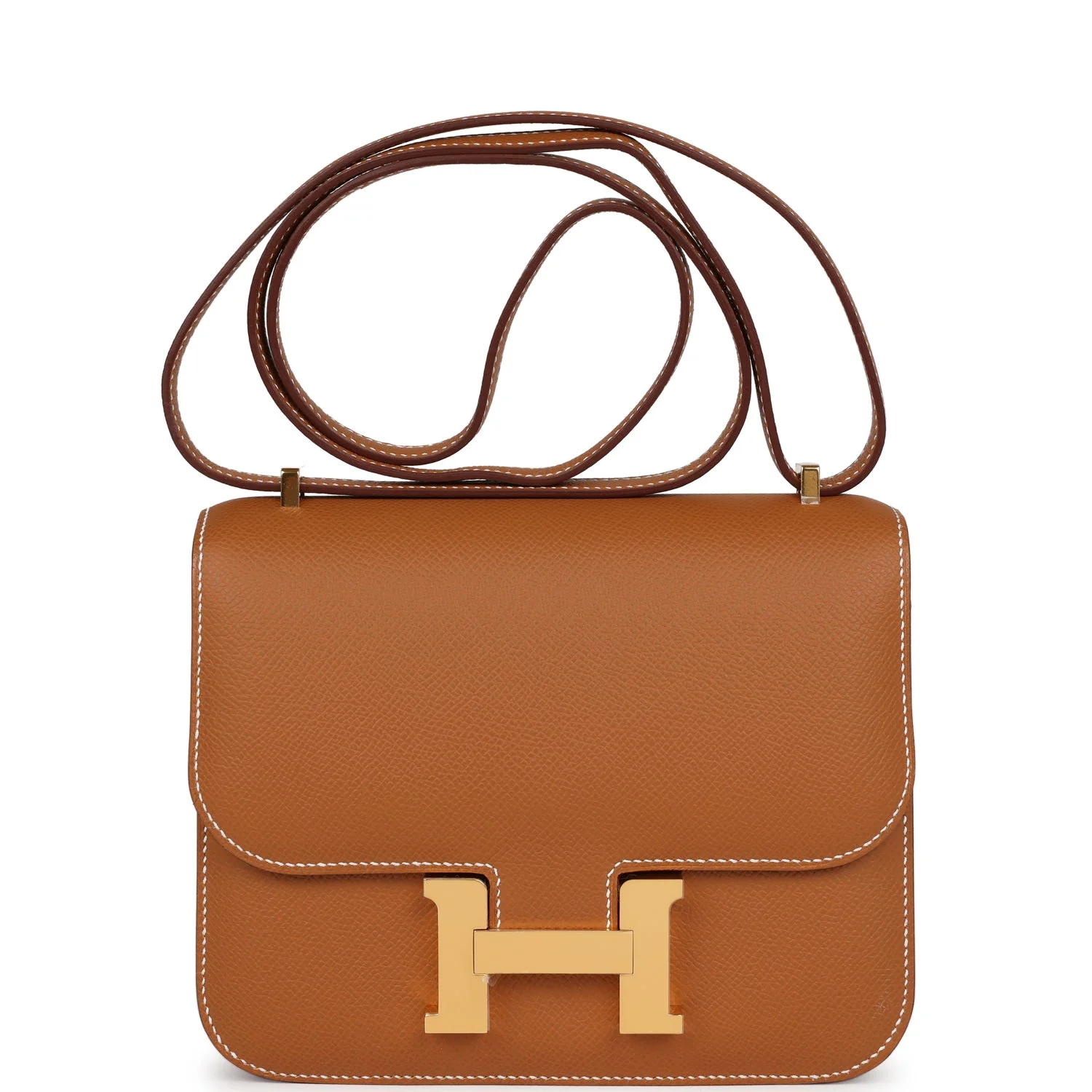 Hermes Constance 1-18 Gold Epsom Gold Hardware