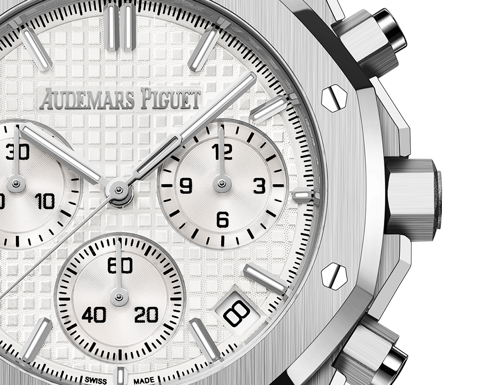 ROYAL OAK Silver-Toned Dial CHRONOGRAPH 41mm