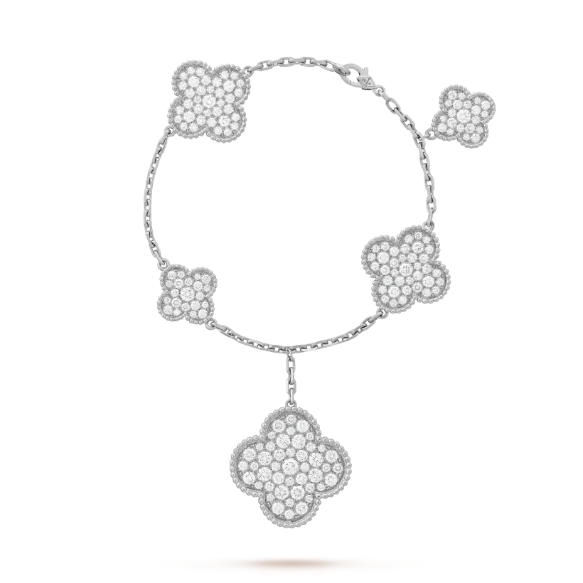 Magic Alhambra bracelet, 5 charms