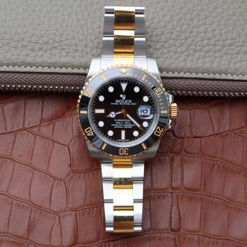 Submariner Date Two Tone Oyster Bracelet 41mm