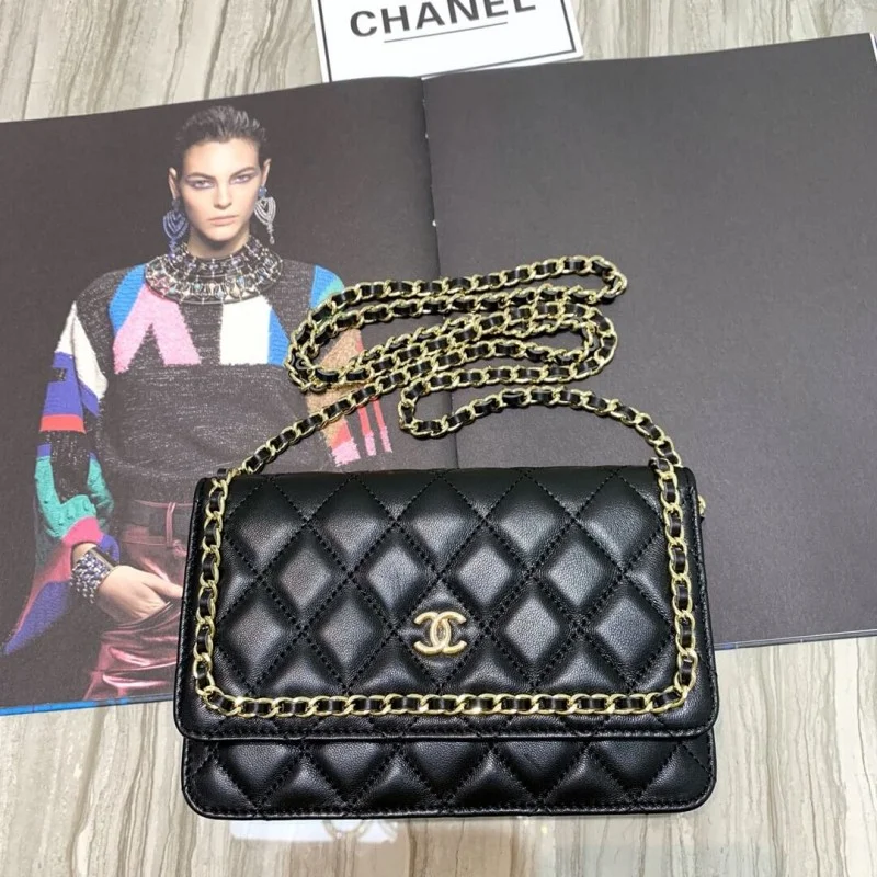 Chanel Lambskin Chain Bag 86058