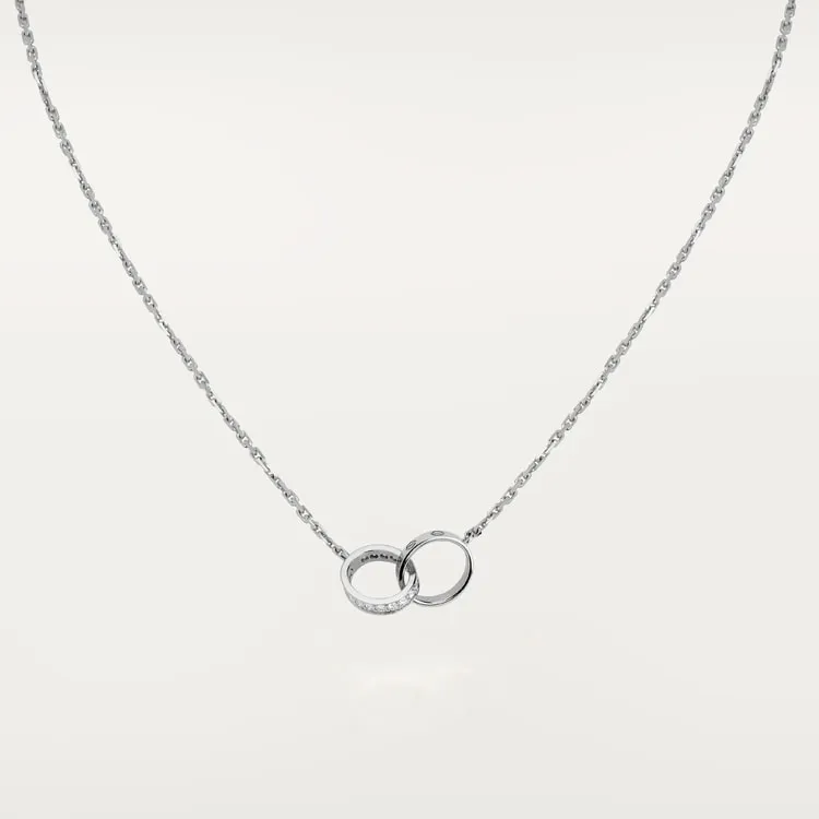 LOVE NECKLACE, DIAMONDS