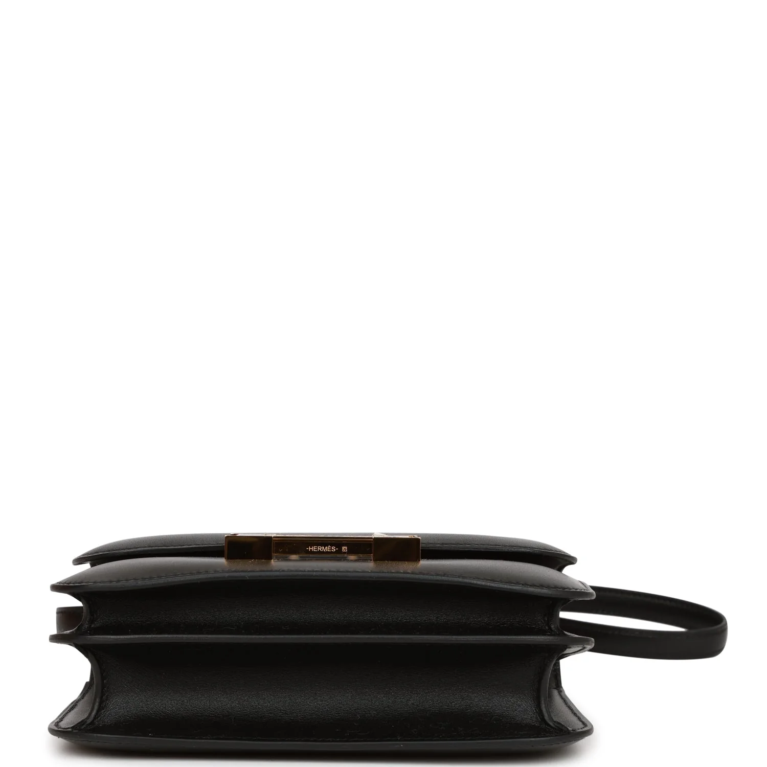 Hermes Constance 18 Black Tadelakt and Lizard Gold Hardware