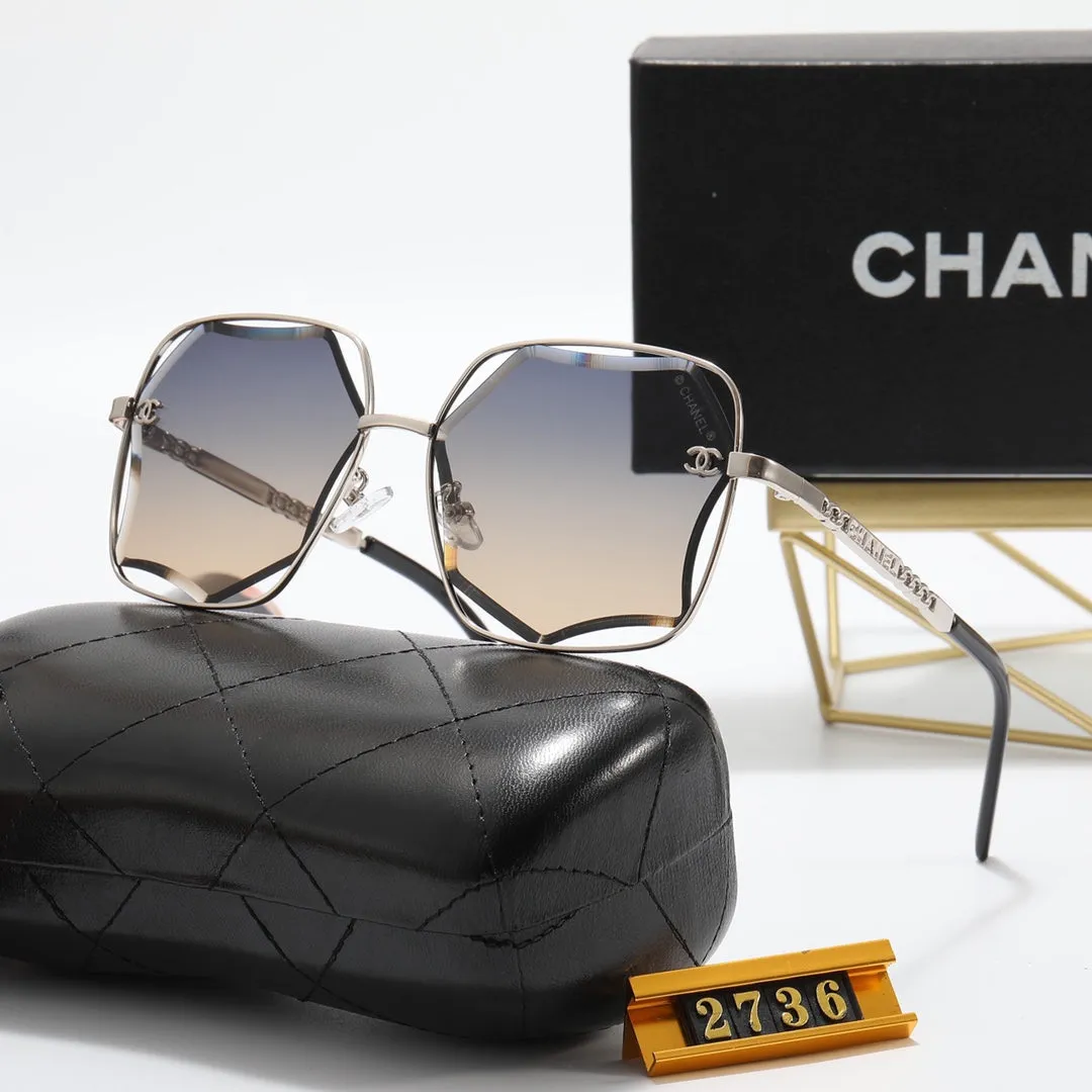 7 Colors Fashion Print Irregular Lens Polarized Sunglasses