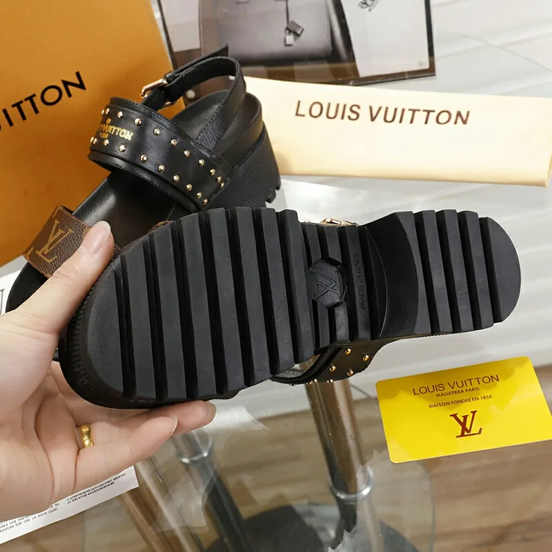 Louis new arrival women summer shoes heels 5 cm