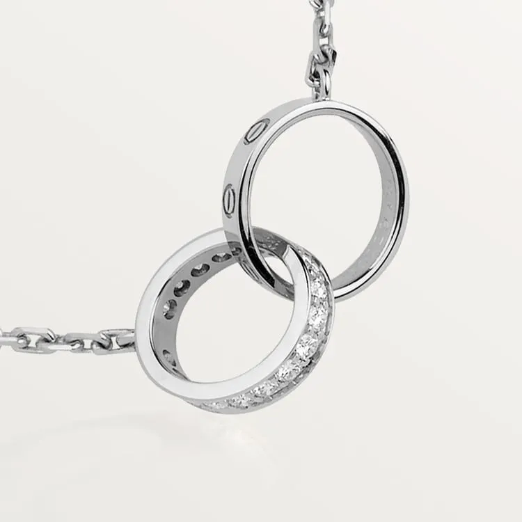 LOVE NECKLACE, DIAMONDS