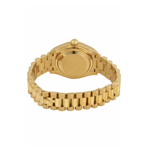 Lady-Datejust Solid 18K Yellow Gold Women's Watch 28mm