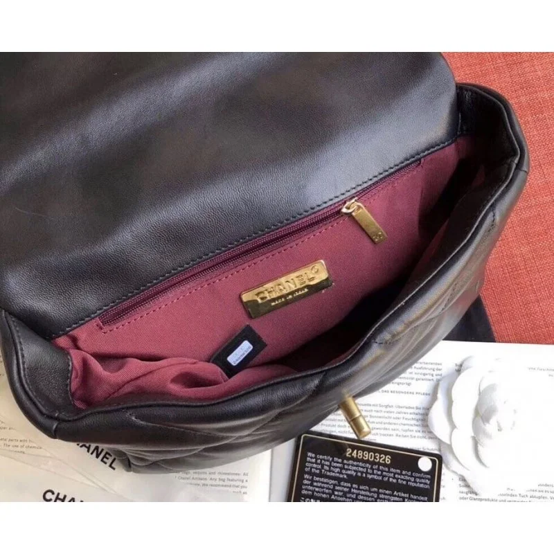 Chanel 19 Lambskin Flap Bag As1160