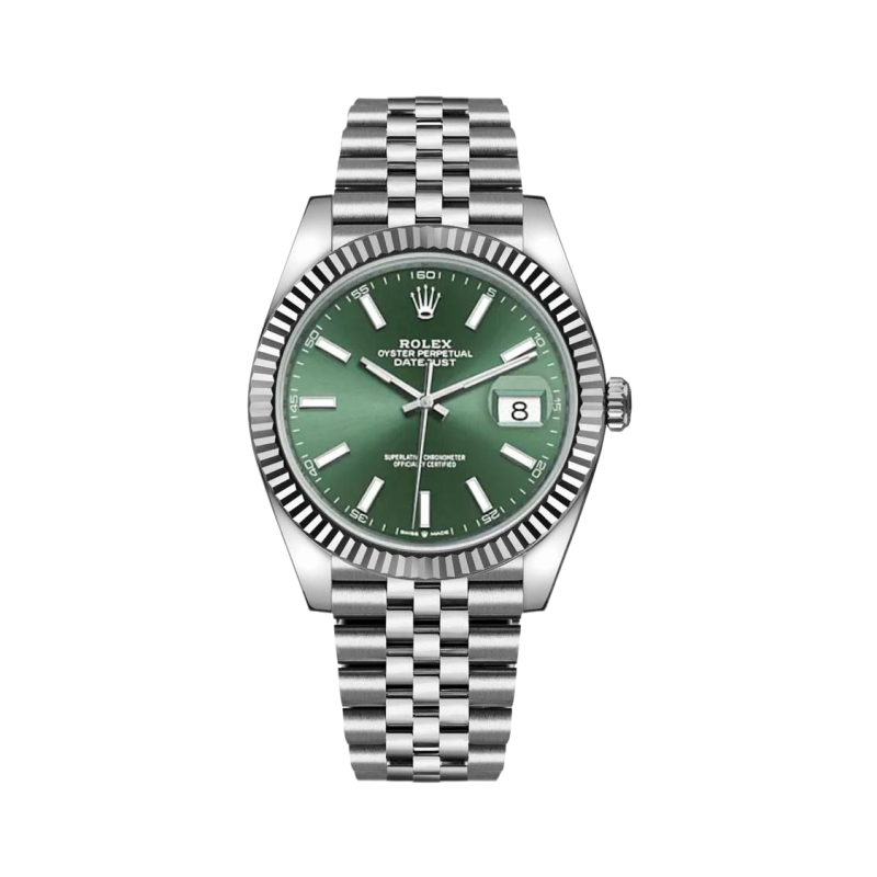 Datejust Green Dial Jubilee Bracelet 41mm