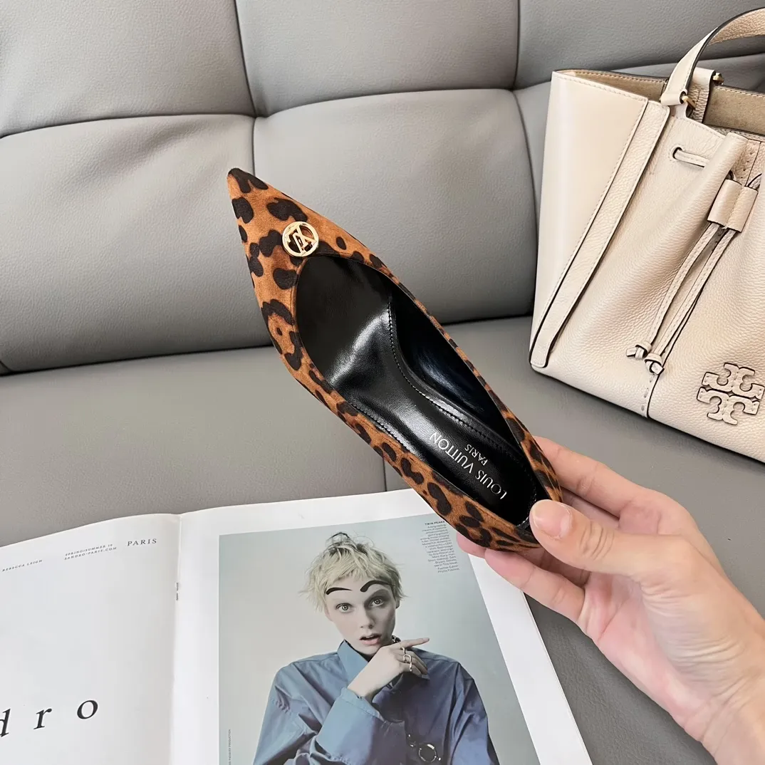 Louis new arrival women shoes heels 6 cm