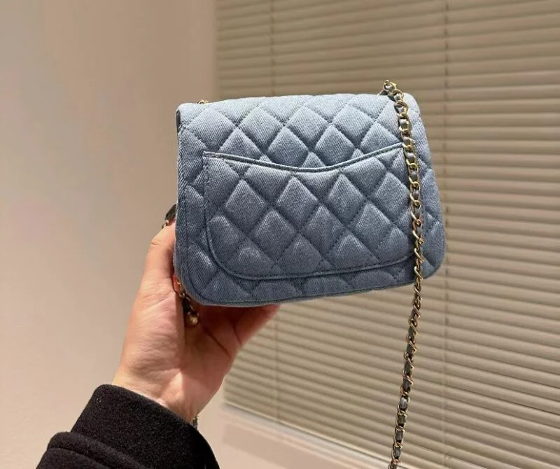 Chanel Velvet With Strass Charm Strap As1786 Mini Flap Bag