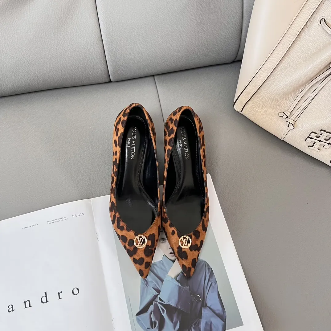 Louis new arrival women shoes heels 6 cm