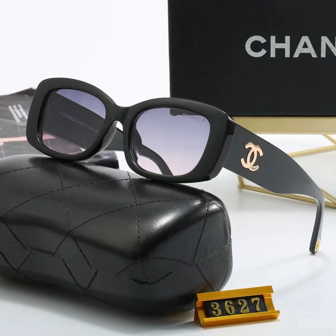 5-color fashionable CC letter sunglasses