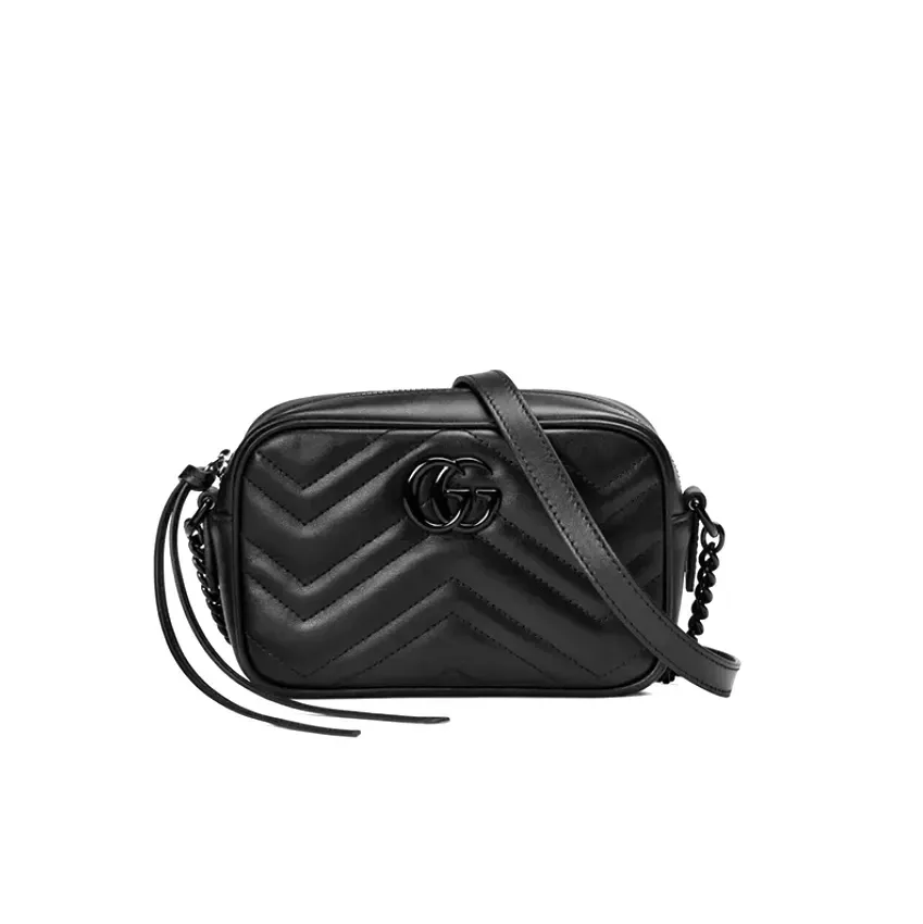 G Marmont Mini Black Shoulder Bag
