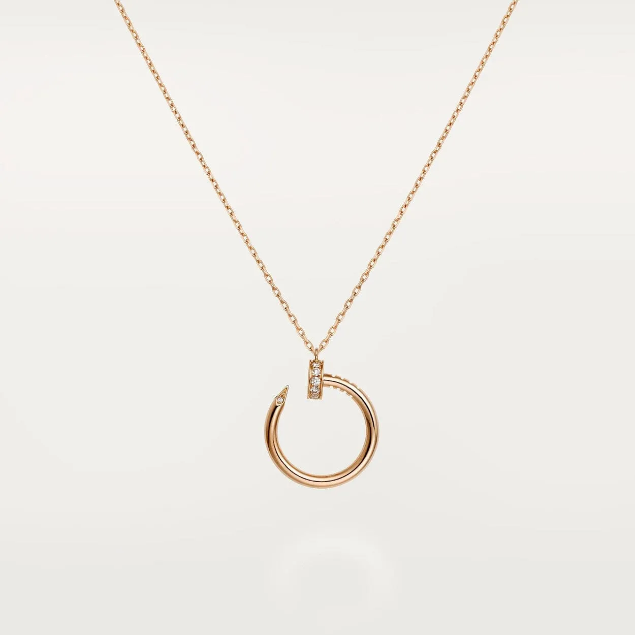 car Inspired  JUSTE UN CLOU Nail Necklace