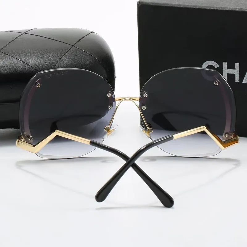 5-color fashionable CC letter polarized sunglasses