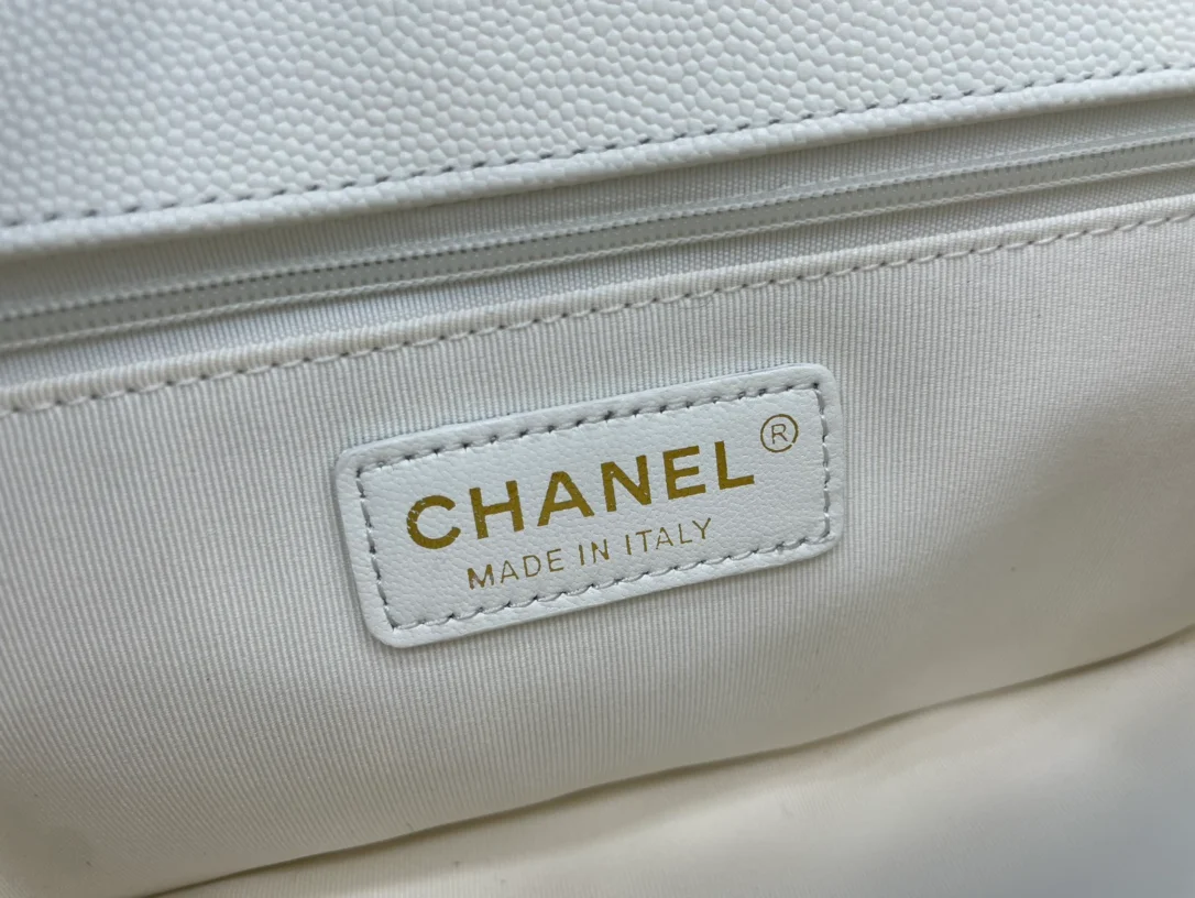 Chanel AS3653 22K Bag White For Women, Women’s Bags 9.8in/25cm