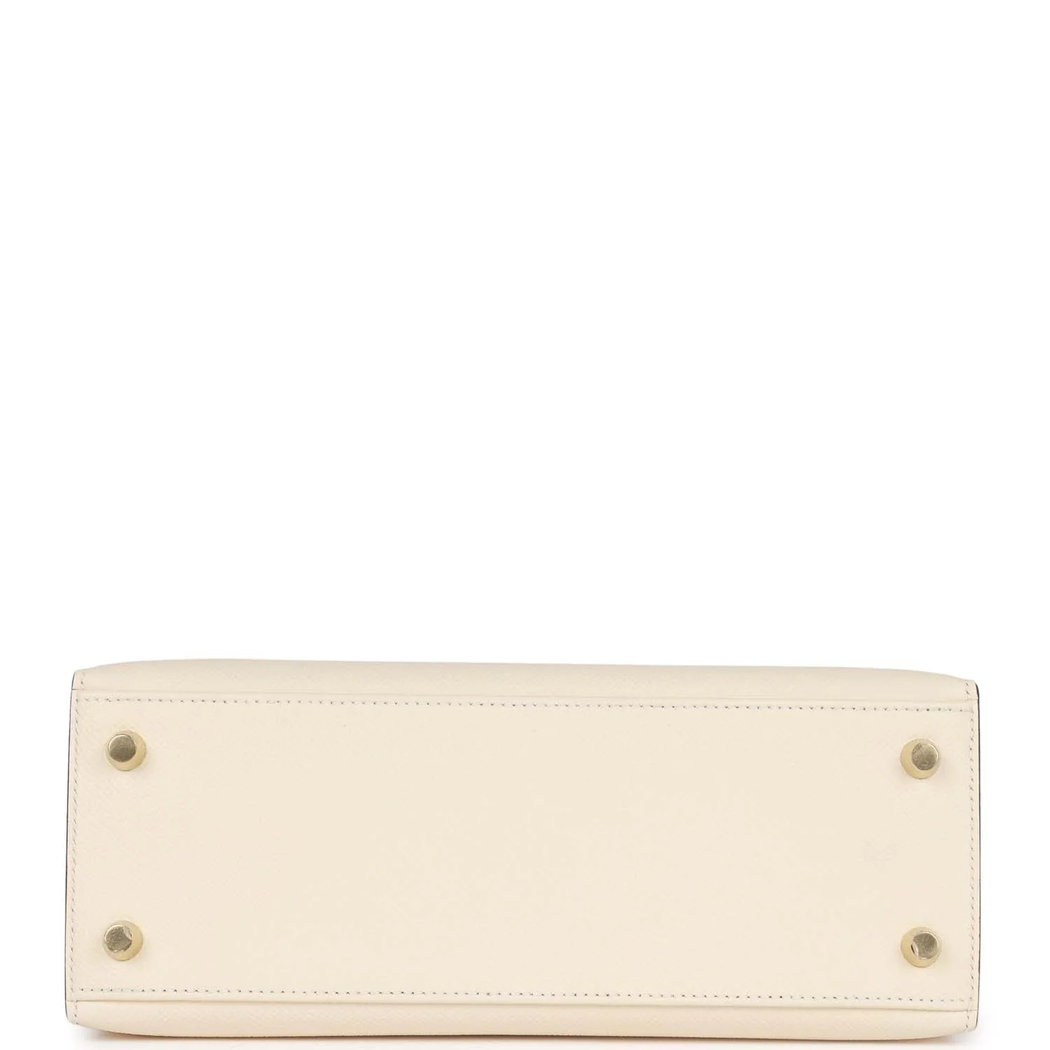 Hermes Kelly Sellier 25 Nata Epsom Gold Hardware