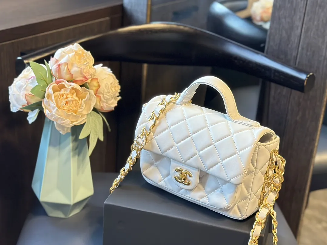 Mini Flap Bag with Top Handle