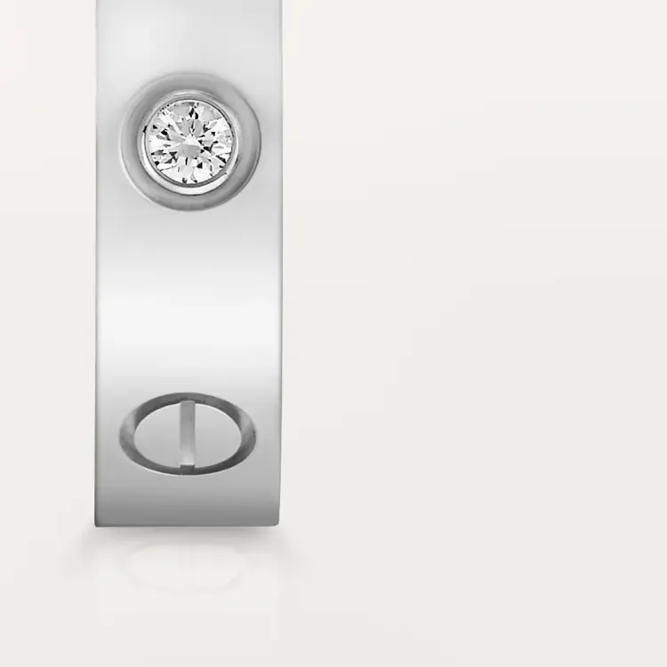 LOVE WEDDING BAND, 1 DIAMOND