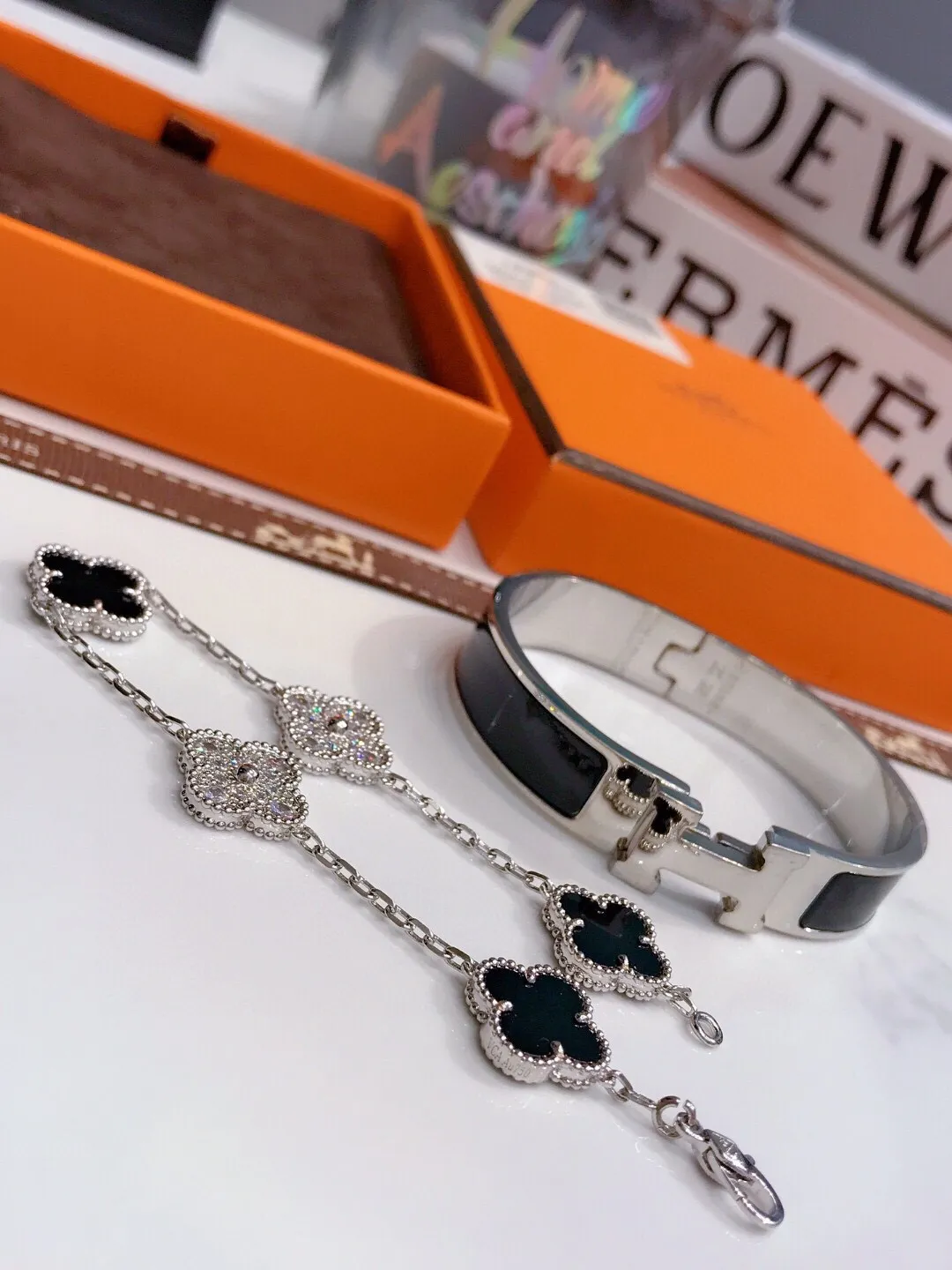 H  CLIC bracelets + VCA bracelet