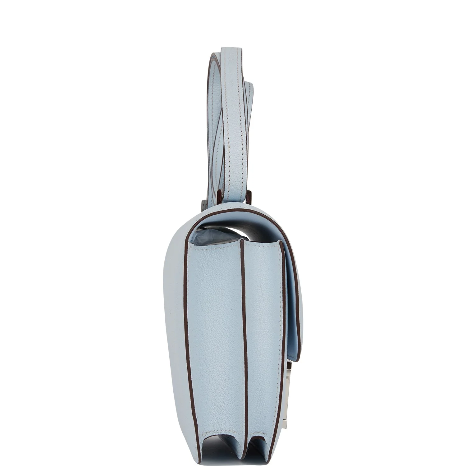 Hermes Constance 18 Bleu Brume Chevre Palladium Hardware