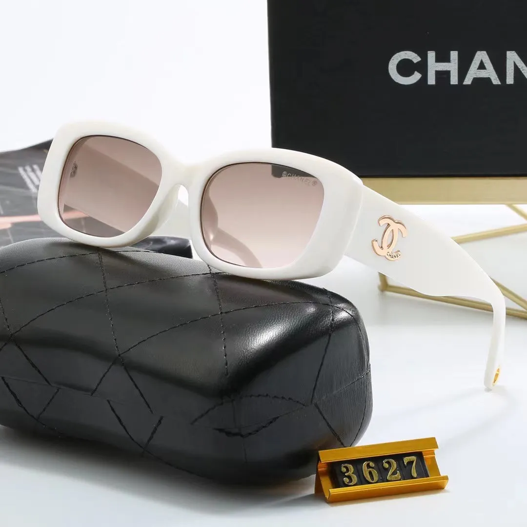 5-color fashionable CC letter sunglasses