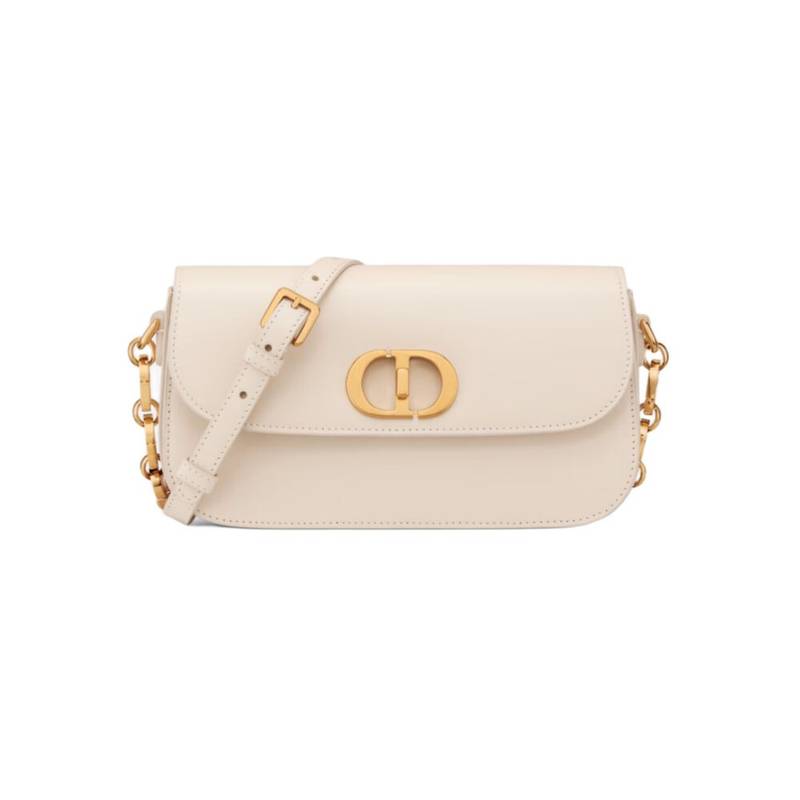 Dior 30 Montaigne Avenue Bag White Box Calfskin