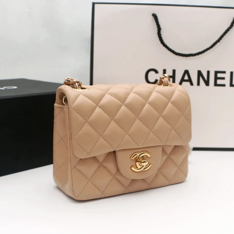 Chanel Lambskin 17Cm Class-Flap Bag 1115
