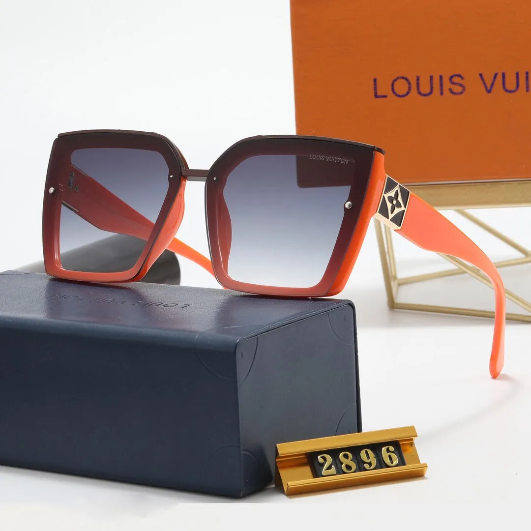 6 colors fashion simple four-leaf clover mirror legs polarized sunglasses