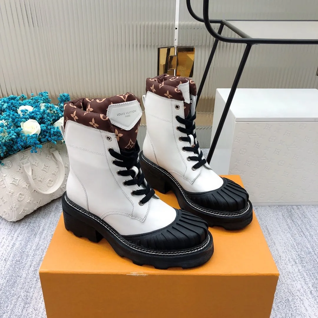 L lou Beaubourg Ankle Boot White For Women lou