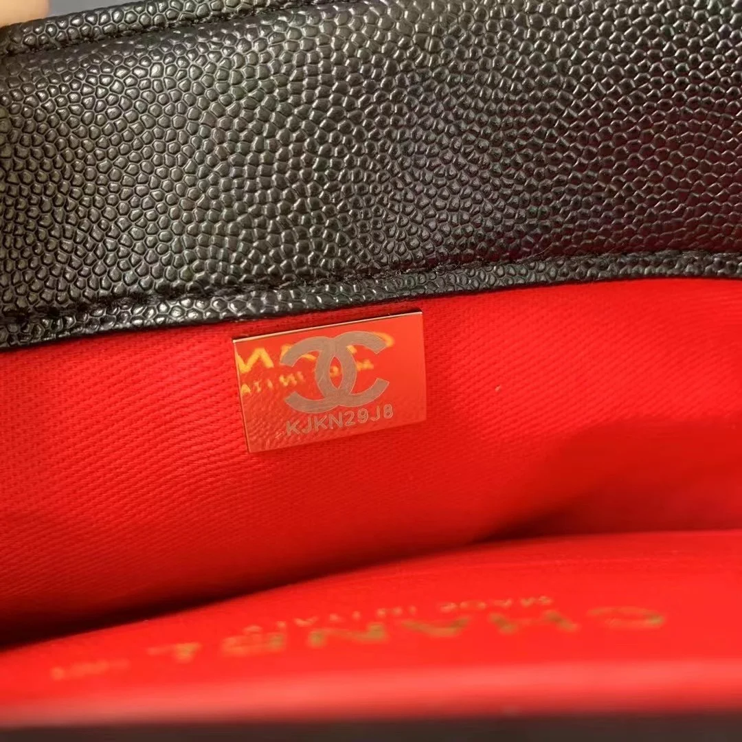 Chanel Flapbag With Chain Black For Women, Women’s Bags 8.3in/21cm