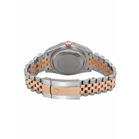 Datejust Dark Rhodium Dial Fluted Bezel 36mm