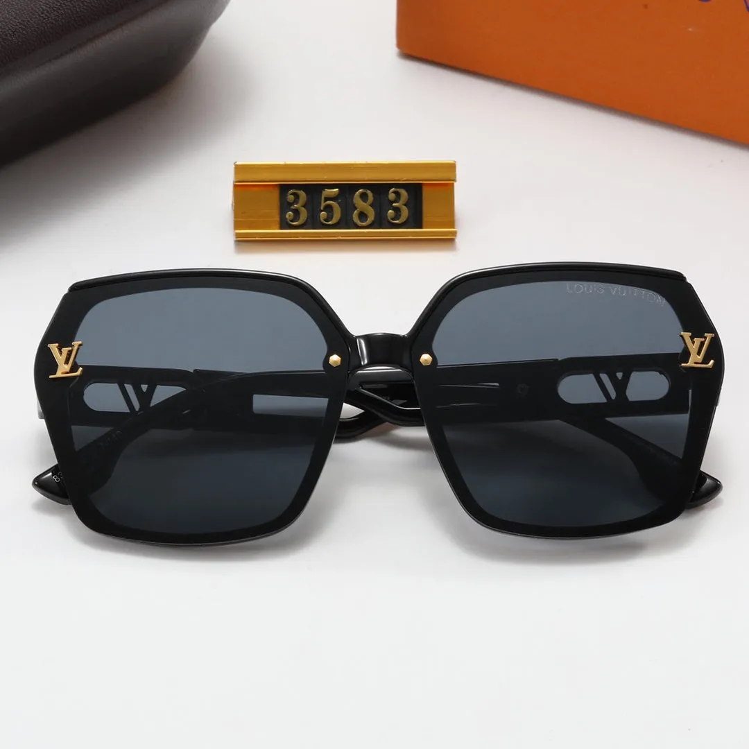 6-color fashion four-leaf clover hollow polarized sunglasses