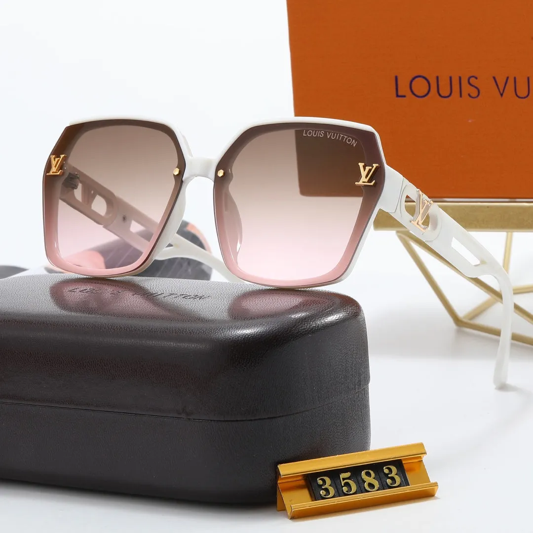 6-color fashion four-leaf clover hollow polarized sunglasses